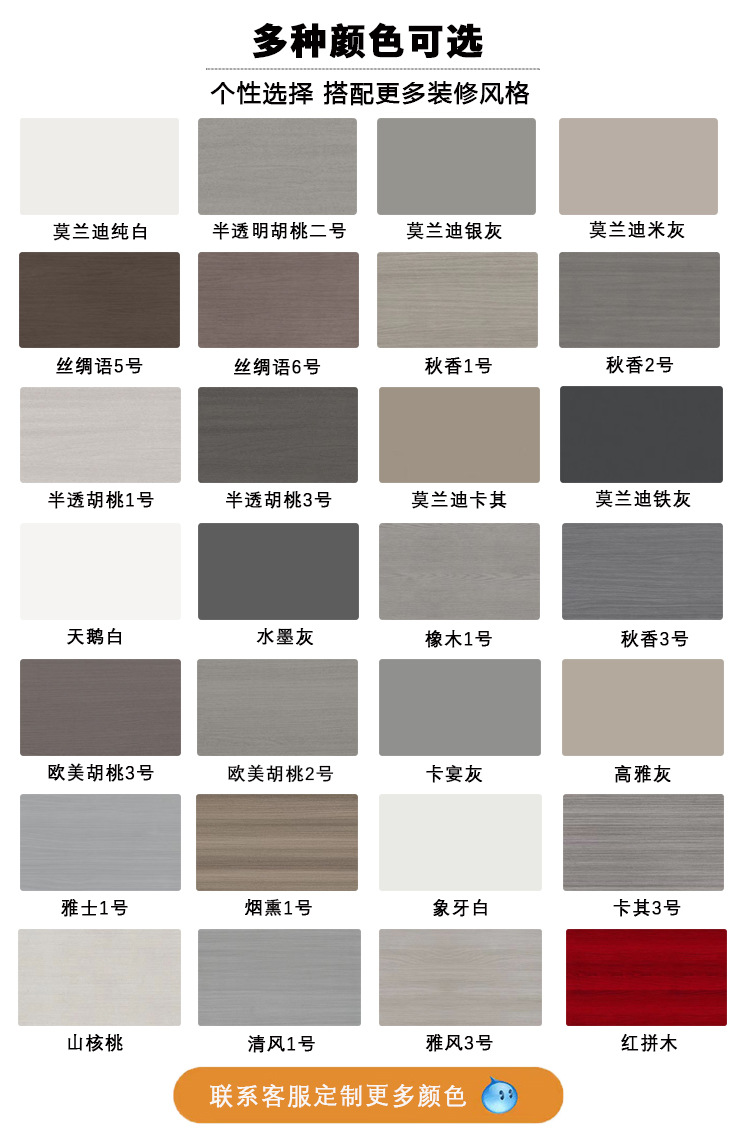 Light luxury minimalist modern door, wooden door, solid wood composite, paint-free and baked paint, bedroom unpainted soundproof door, household interior door pic 10