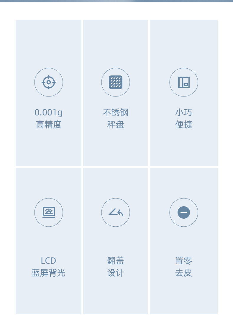 高精度克拉秤0.001高精度电子秤8036新款珠宝秤DIY口红粉末秤详情2