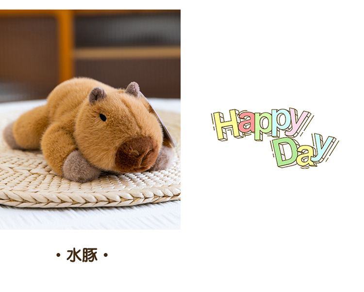 Cartoon three-pose panda palm treasure, sloth plush toy, Aries learning pair, wedding scattering, cross-border monkey wholesale pic 11