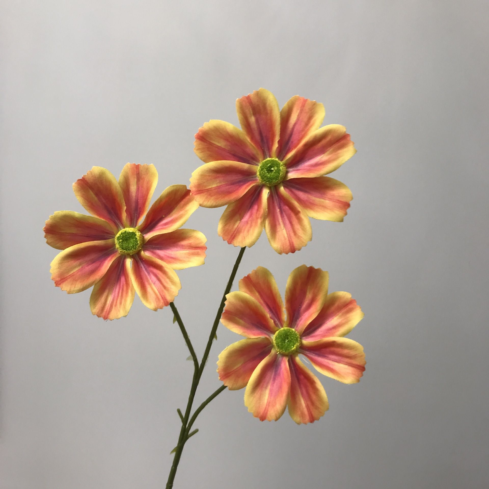 高级感逼真三头格桑花太阳花婚庆仿真花婚礼吊顶路引花地排花假花详情18