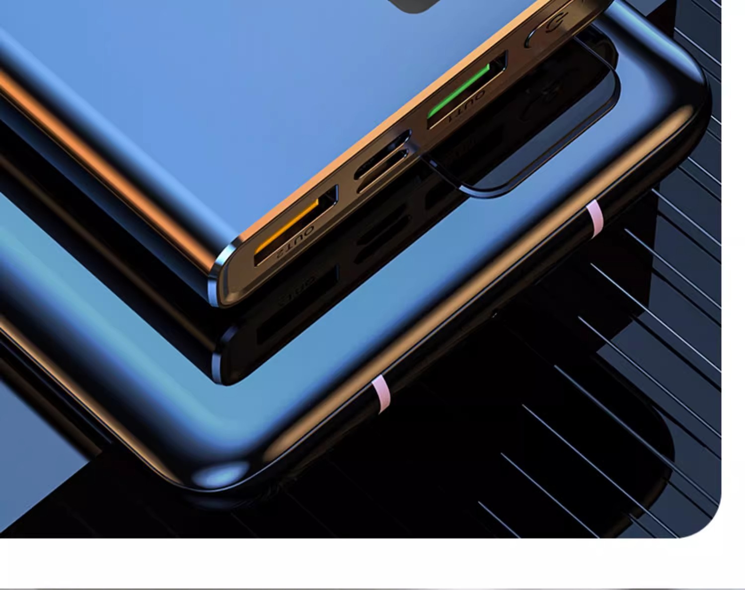 批发30000毫安大容量充电宝66W超级快充礼品定 制logo移动电源2万详情11