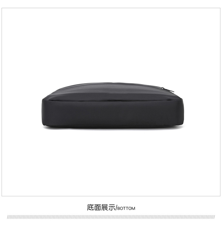 手提笔记本电脑包商务休闲单肩包简约潮搭斜挎时尚大容量横款男包详情25