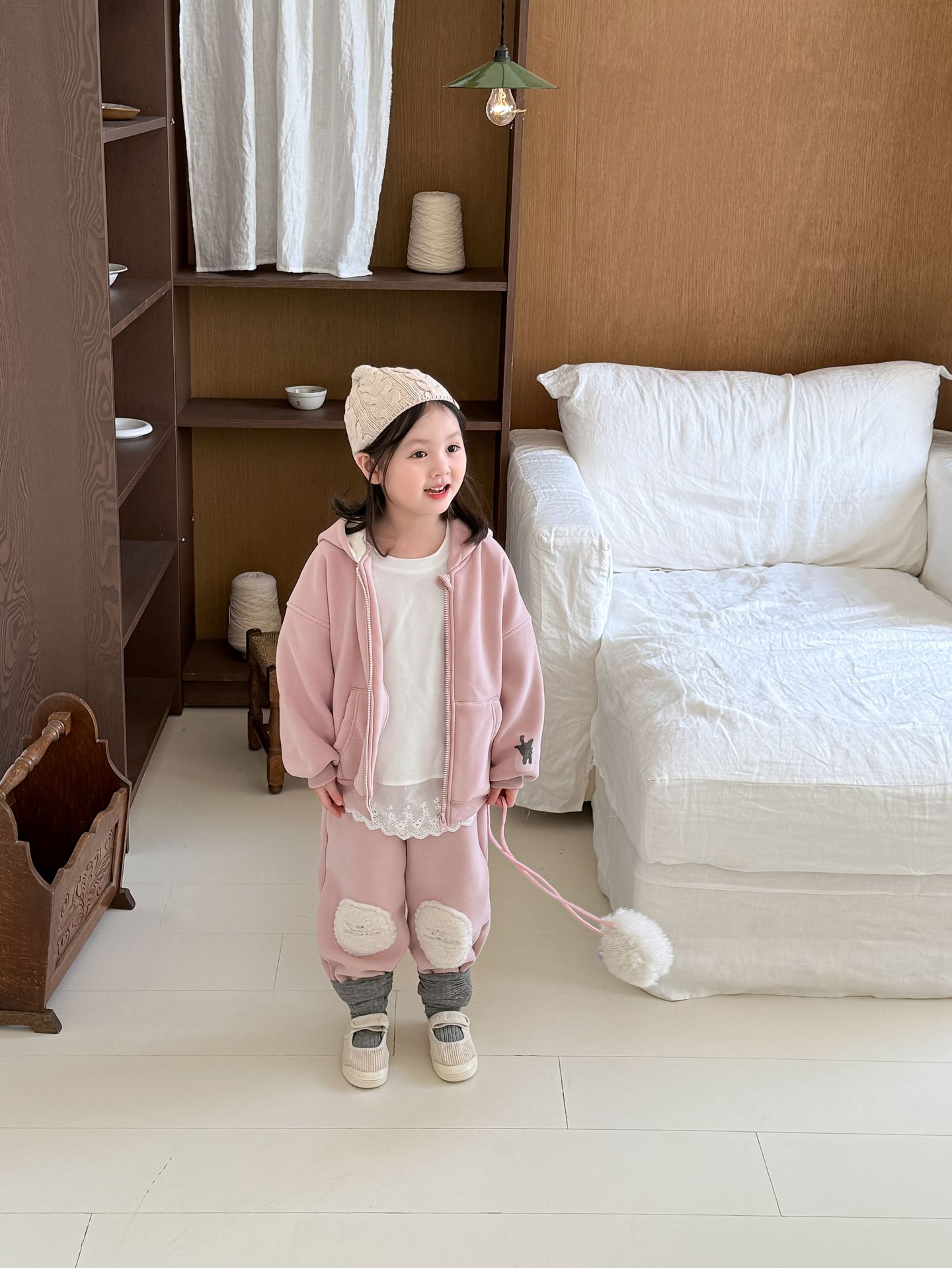 【清仓款】维木童装女童加绒卫衣套装2024冬季新款儿童韩版上衣卫详情11