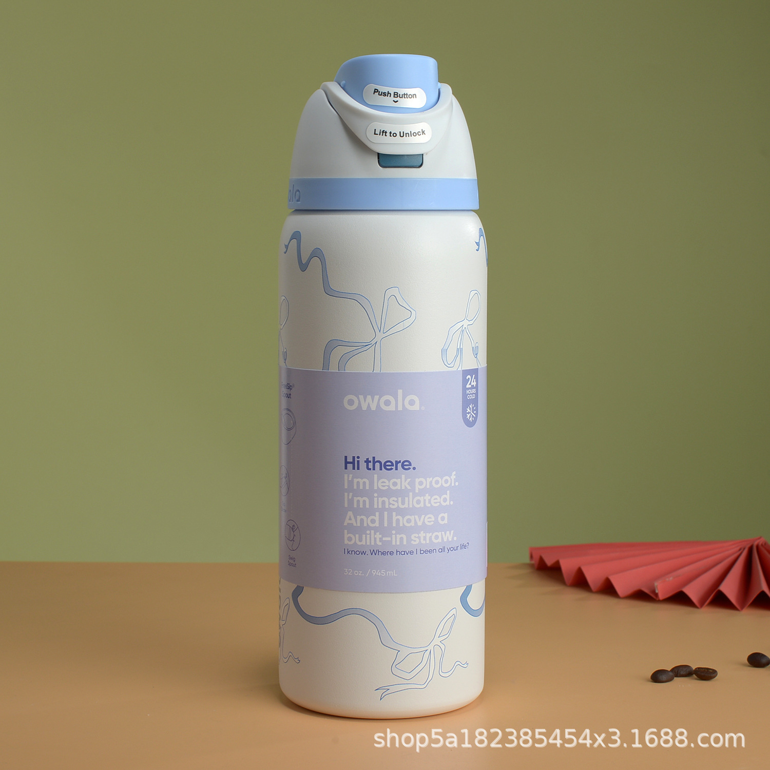 跨境新款OwalafreeSip便携32OZ双层真空保温水杯高颜值运动水壶详情9