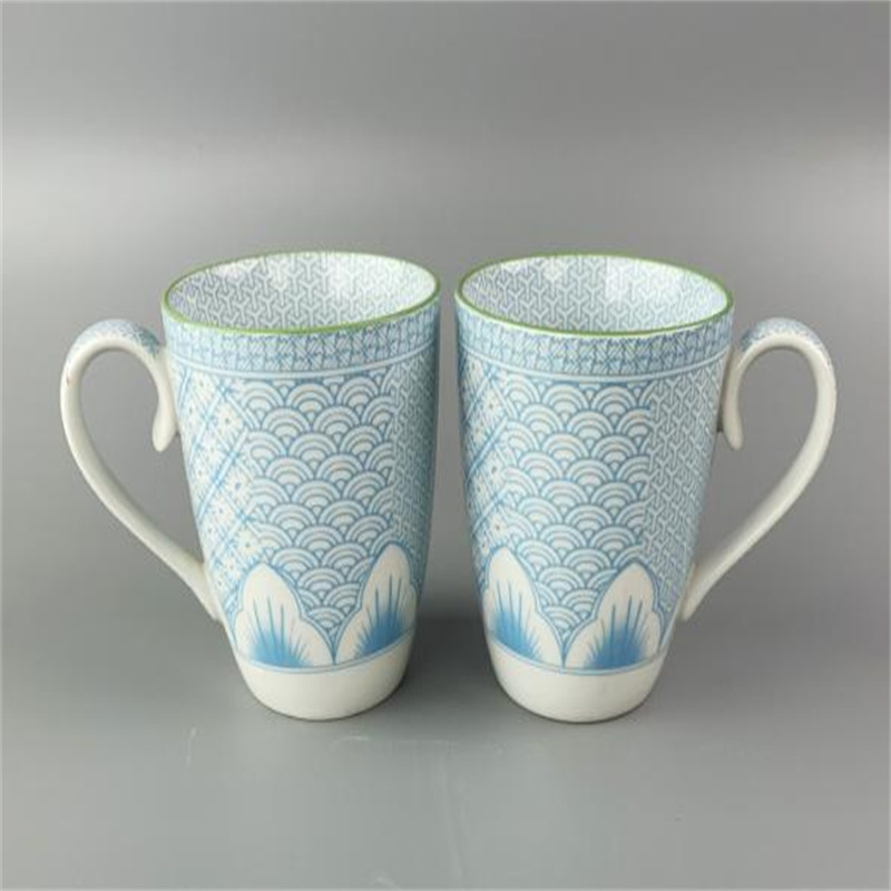 现货高颜值设计感渐变手捏纹杯子女生咖啡杯家用喝水杯情侣漱口杯详情5