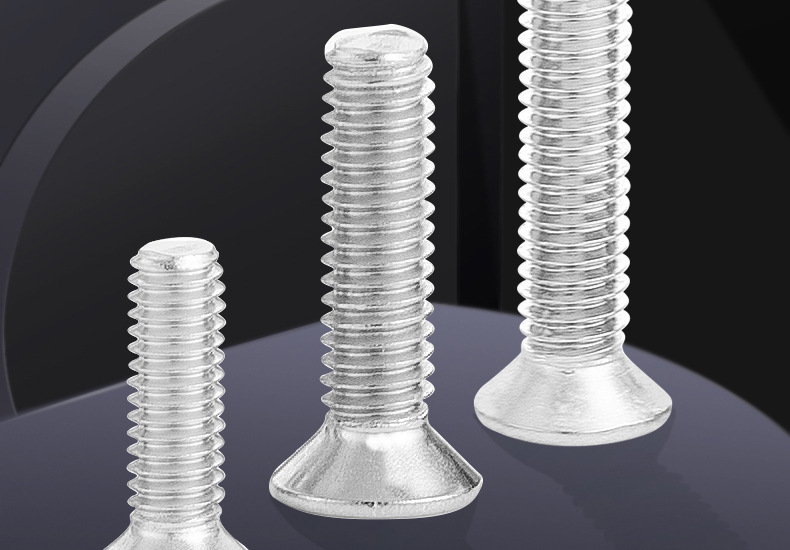 304 stainless steel screws, countersunk screws, cross-groove flat head screws, KM machine screws, small screws M2, M3, M4, M5, M6 pic 65