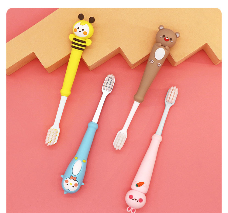 厂家供应卡通儿童牙刷口腔清洁小头软毛牙刷2-6岁幼儿万根毛牙刷详情20