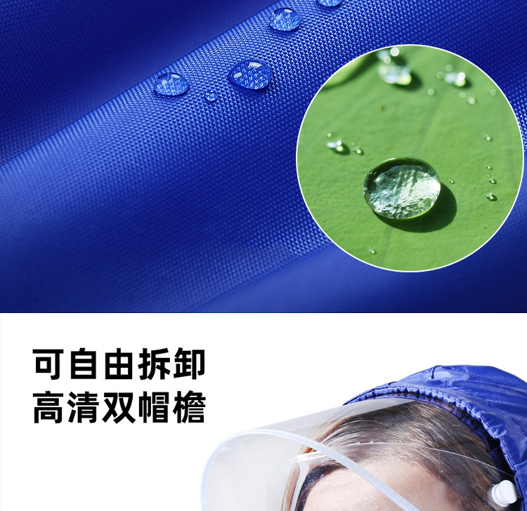 电瓶车雨衣摩托车雨披骑行防暴雨电动车加大单人双人男女成人批发详情10