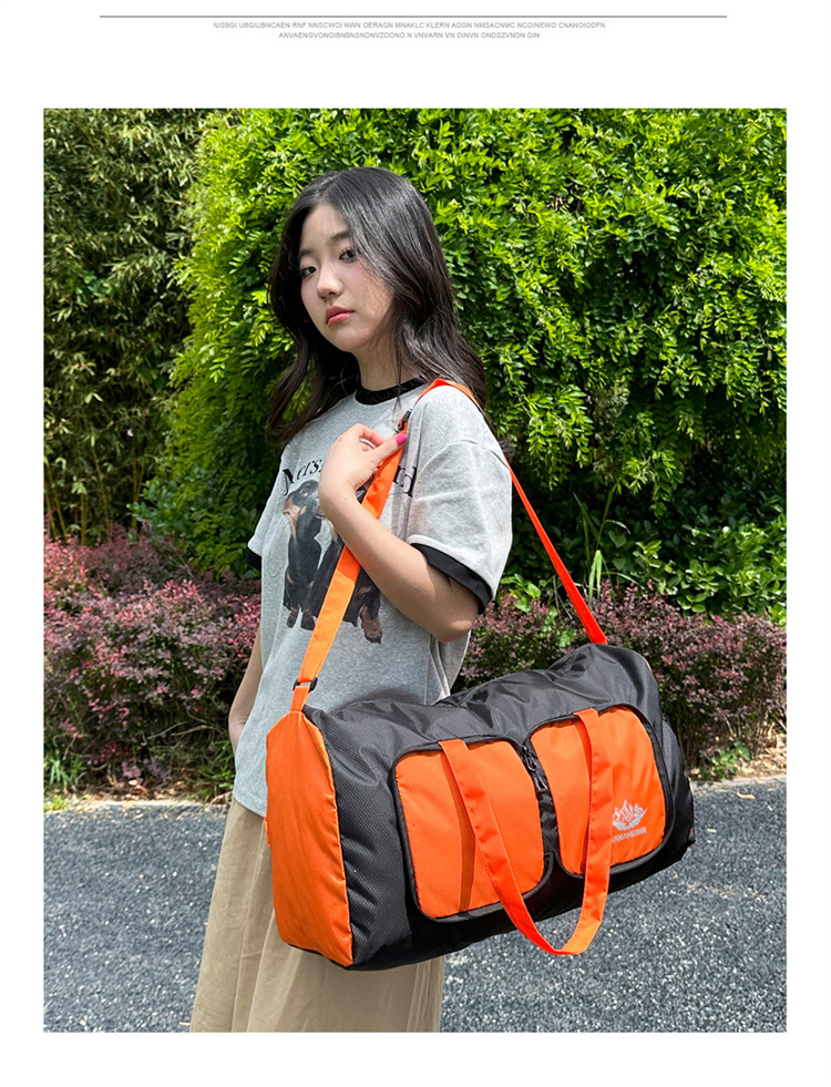 Yitu Warner Heim storage bag, large-capacity hand-held outdoor picnic bag, single-shoulder travel bag, fitness bag, luggage bag pic 19