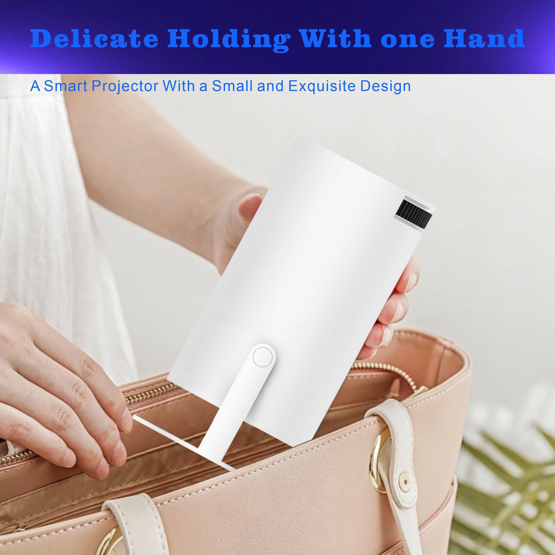hy300pro projector home 4K portable LCD ultra-high-definition living room wall projection wireless screen factory wholesale price pic 11