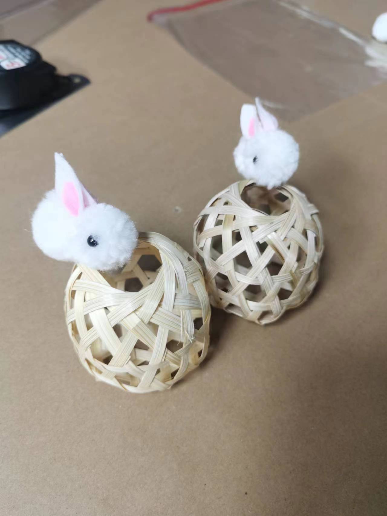 中秋节灯笼配件大全花灯竹编小灯笼兔子木杆流苏灯笼须铁杆挂牌金详情4