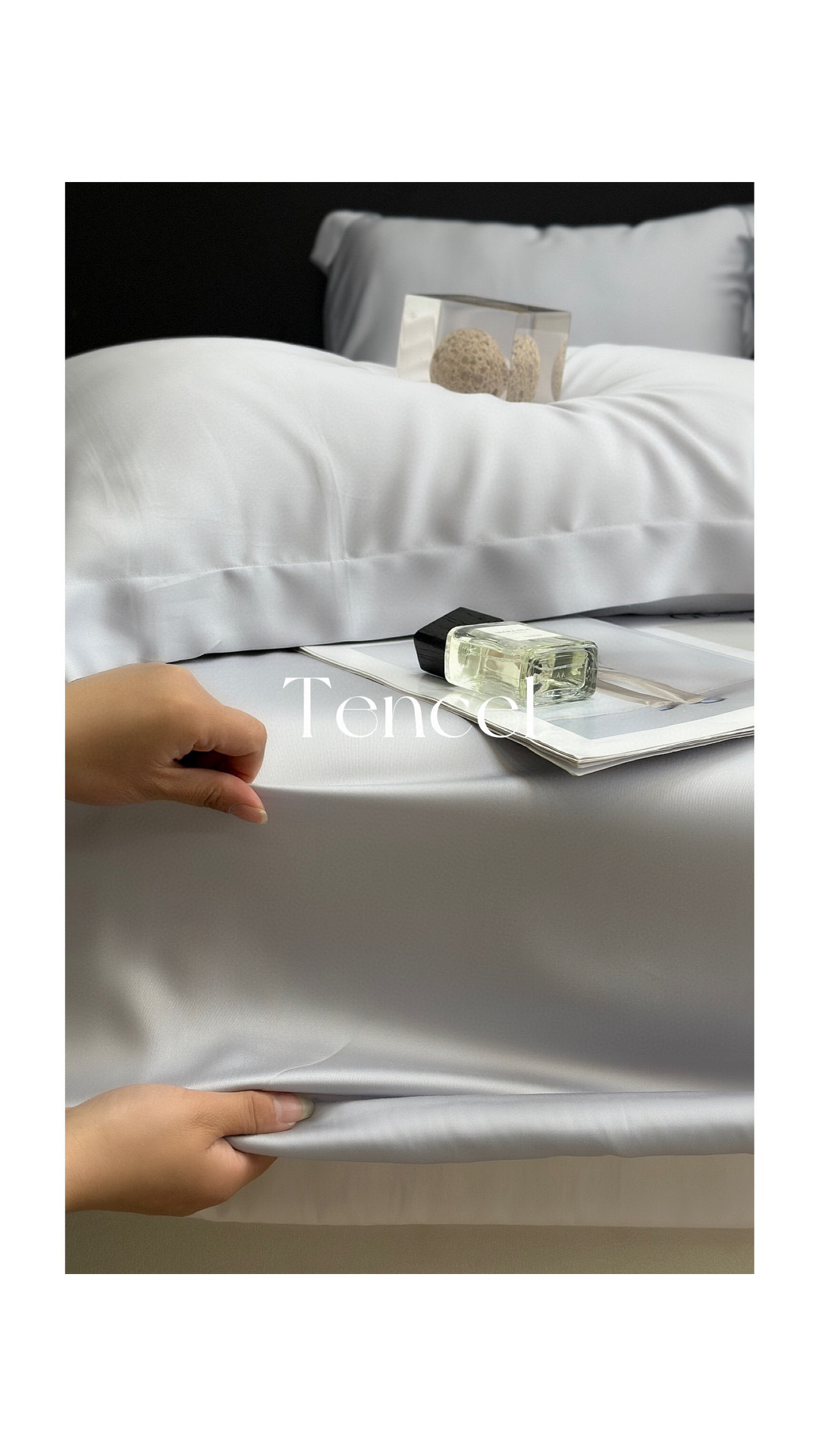 Tencel quilt cover bed cover, single piece, simple and cool summer ice silk bed sheet, suitable for sleeping naked, tatami dust cover pic 86