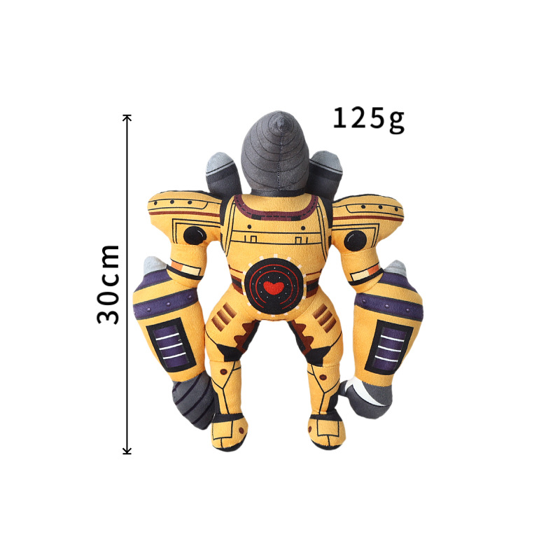 Cross-border bestseller skibiditoiletplush Toilet man parody plush toy doll Titan pic 35