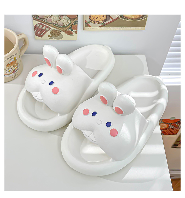 踩屎感拖鞋女夏季室内居家情侣浴室洗澡防滑可爱兔子凉拖鞋女外穿详情10