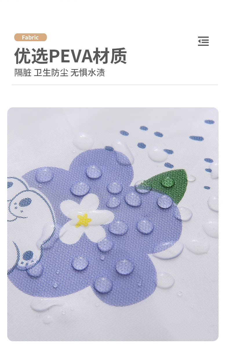 【持嘉】PEVA现代简约微波炉防尘罩防水防油家用烤箱盖巾家居用品详情11