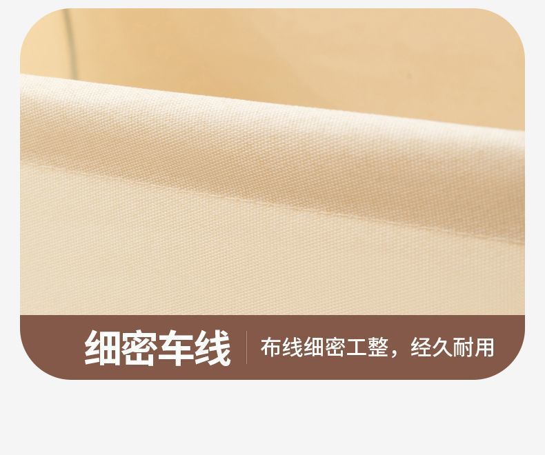 拼色布艺钢架收纳盒大容量可折叠衣服整理盒抽屉式衣柜衣物储物箱详情15