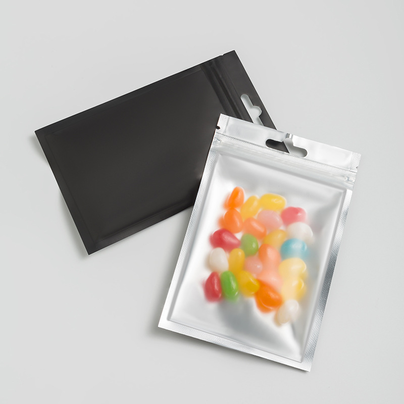 Xiao Ka Gu Pan Ba Ji Gift Jewelry Color self-sealing bag Packaging bag Gift Bag Sealed Bag Frosted self-sealing bag pic 10