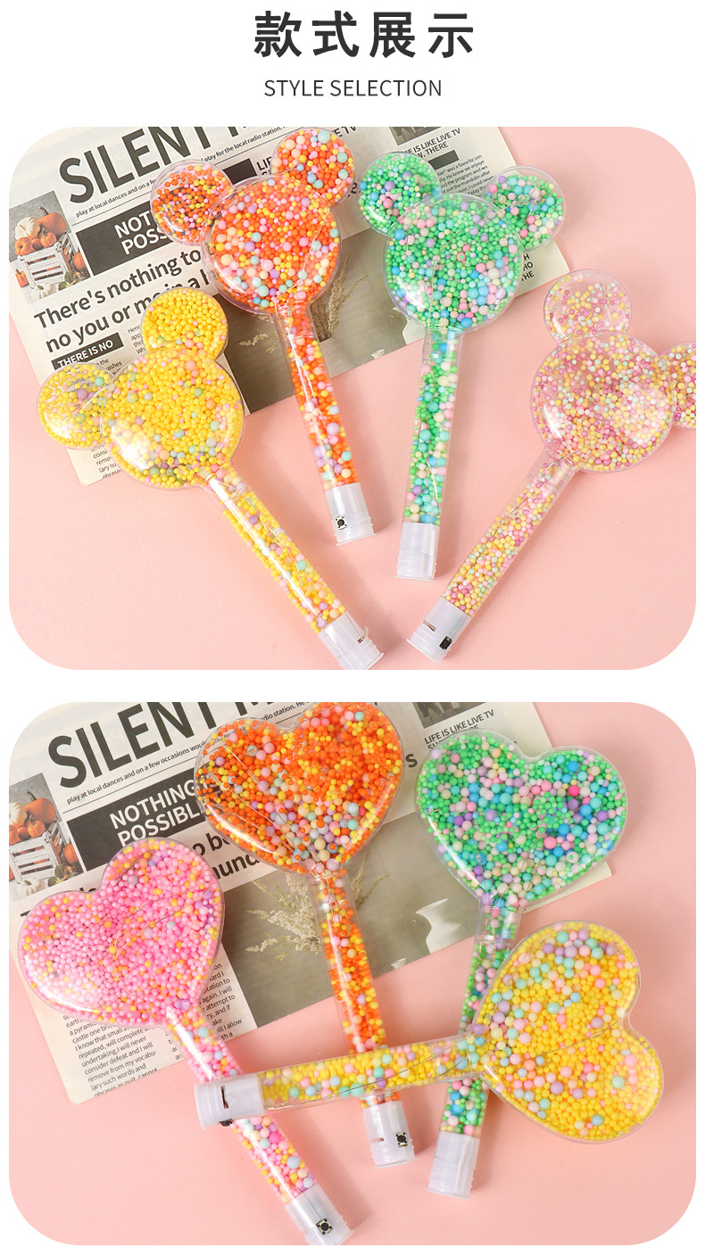 New seven-color glow sticks, night glow sticks, snowflake flash sticks, evening and concert support atmosphere props, wholesale at stalls pic 7