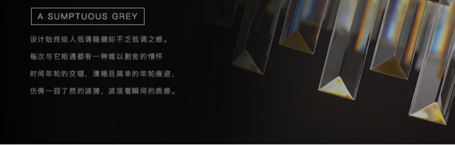 轻奢水晶吊灯客厅灯2023年新款现代简约大气圆形灯具网红吊灯详情12