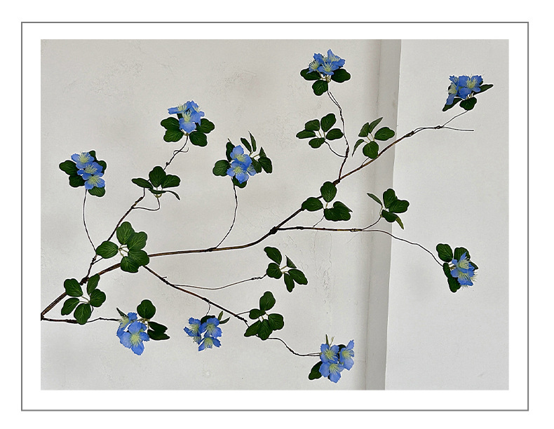 侘寂风仿真花假花观音莲干花花束摆设客厅餐桌装饰插花花艺摆件详情8