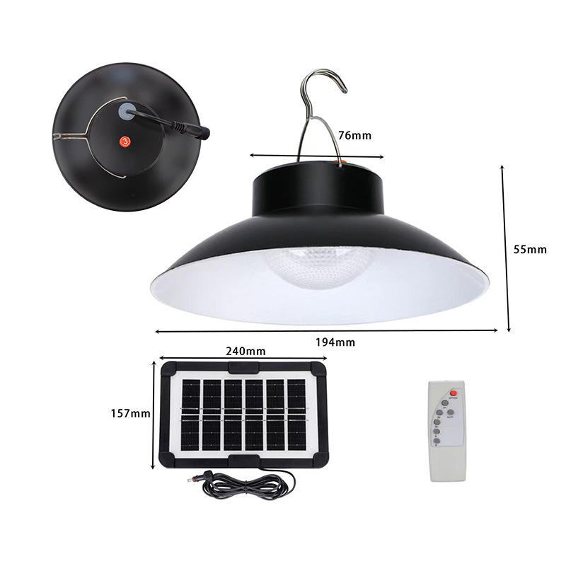 The new type of solar ceiling indoor living room is a solar floodlight for courtyard lighting pic 2