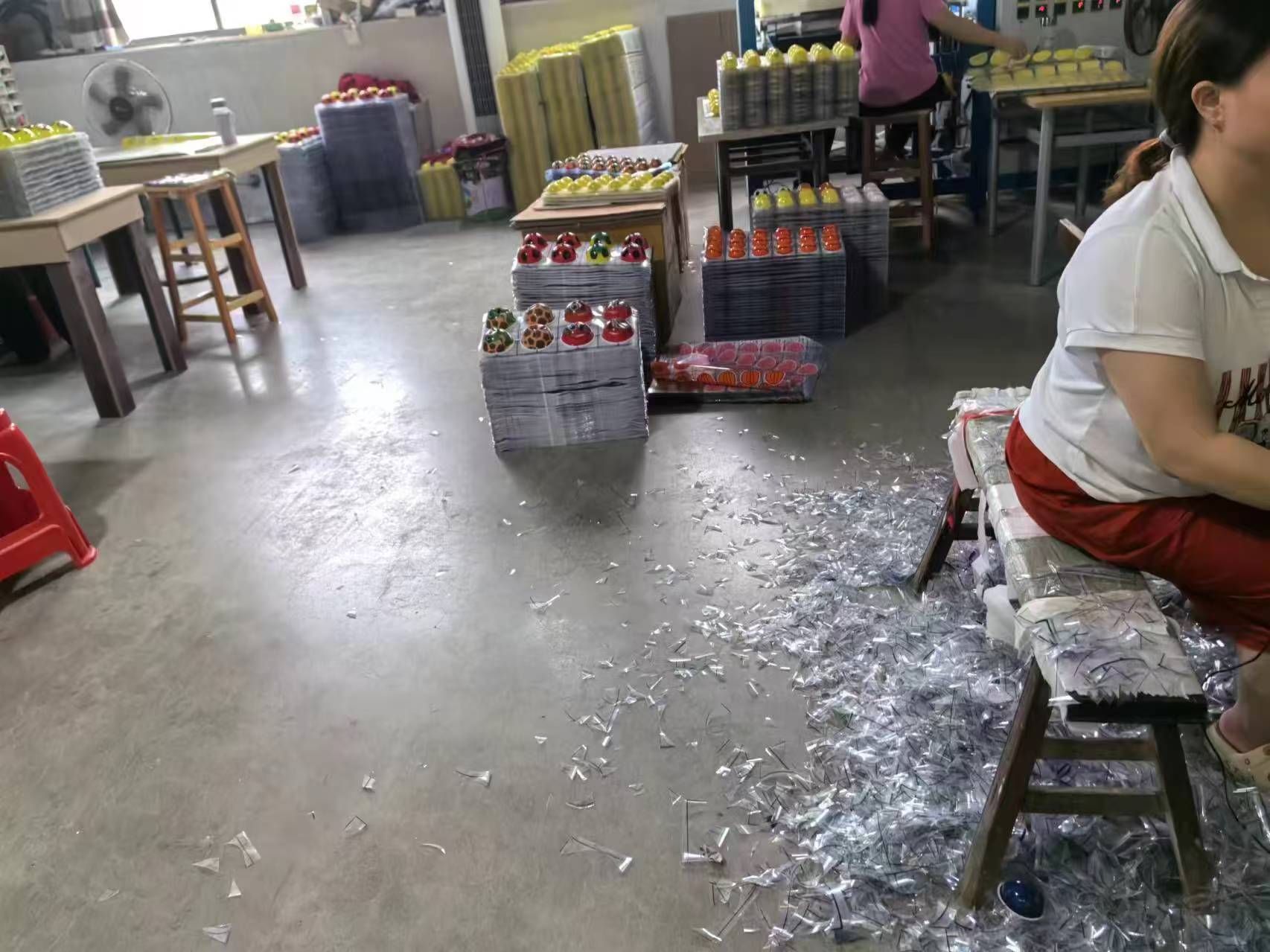 Fabricante cabello recto 6.3cm pu ball estilo de impresión de color bola elástica juguetes para niños esponja material decoración de fábrica pu ball pic 8