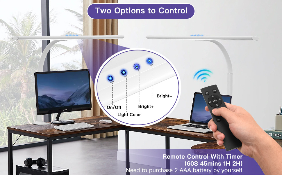 36W高亮护眼LED台灯调光调色工作绘画商务办公维修手工钢琴长臂详情11