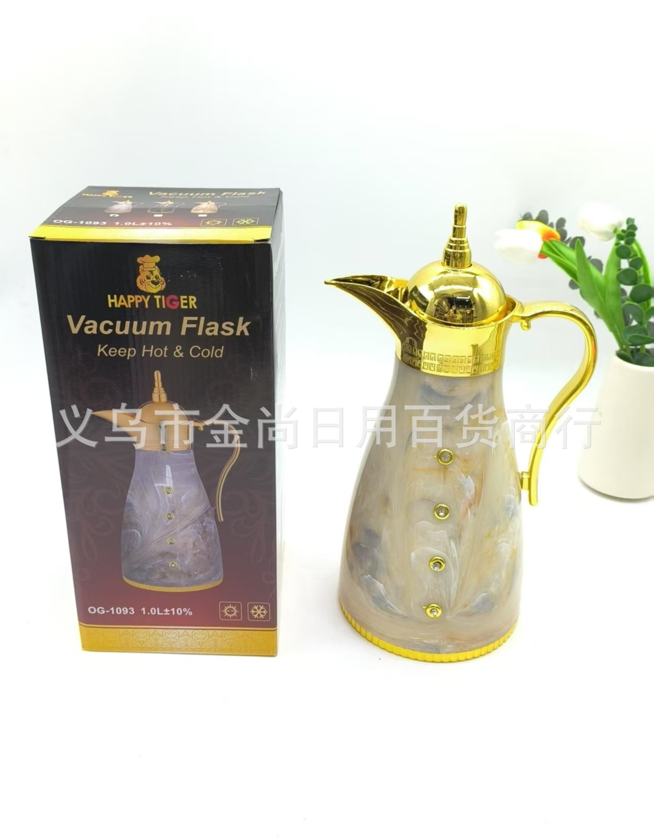 Household insulated water kettles, large-capacity thermos flasks, office thermos flasks, student dormitory factory direct sales pic 7