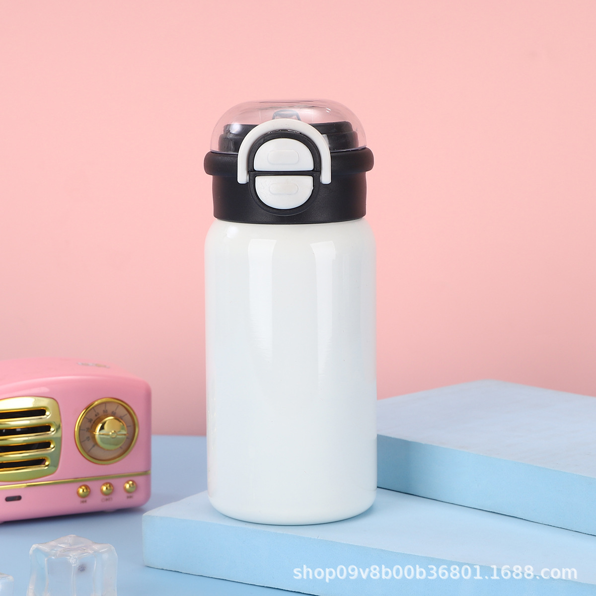 Simple insulated cup for girls with straw, high appearance level, double drinking cup 316 new model, portable for students, stainless steel insulated pic 17