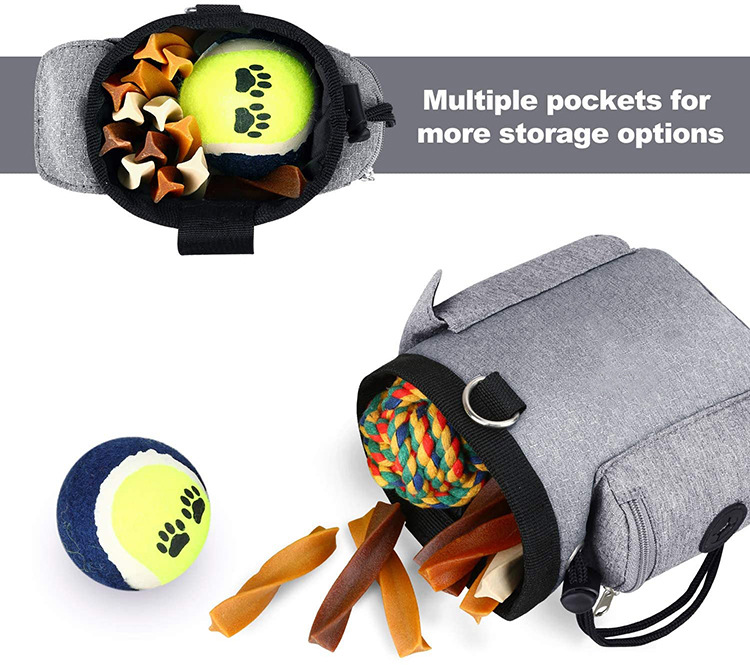 Customized new outdoor fashionable pet training bags, dog training waist bags, pet snack bags, and dog training waist bags pic 3
