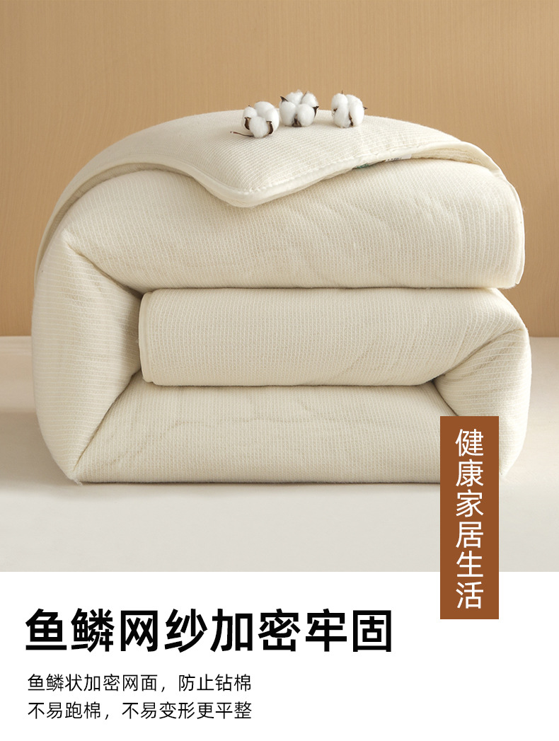 Xinjiang cotton quilts, student dormitory bedding, cotton quilts, cotton quilts, spring and autumn quilts, winter quilts, quilt cores, cotton quilts, winter quilts wholesale pic 6