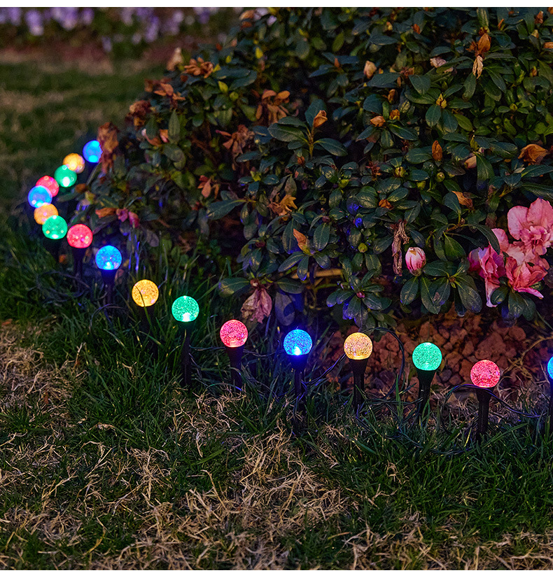 太阳能草坪灯LED彩灯庭院花园路引灯户外防水装饰地插灯串景观灯详情17