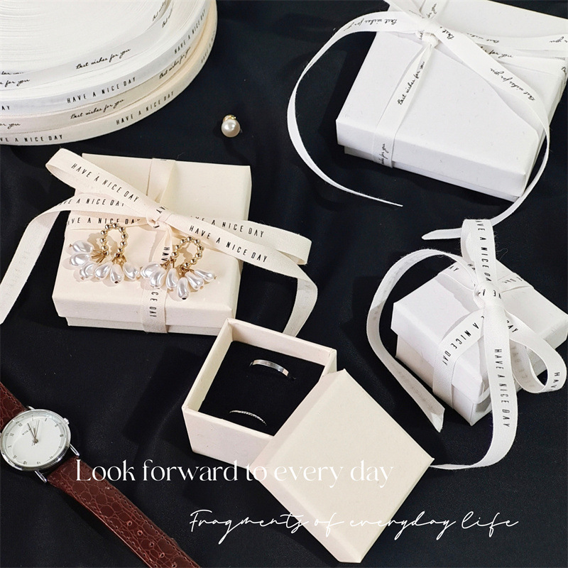 大地纸野陶石陶纸颗粒纸小红书跨境饰品首饰包装盒戒指耳钉手链详情5