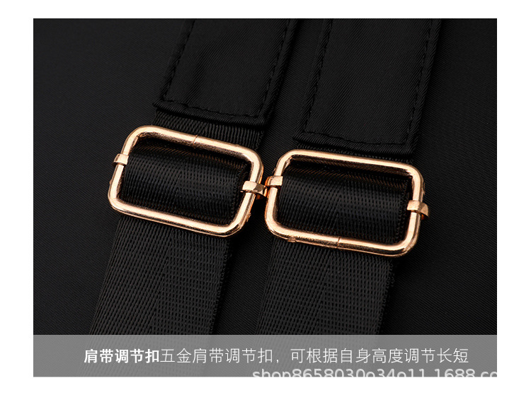 新款高档袋鼠牛津布双肩包女旅行外出中年妈咪双肩背绣线多用背包详情25