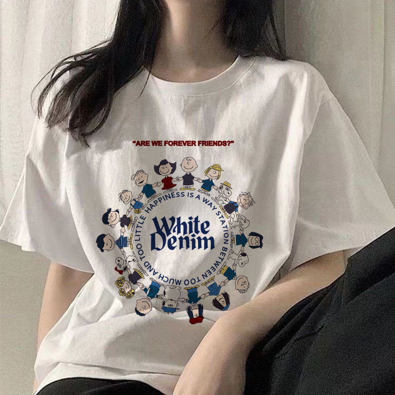 冰凉冰丝t恤港风ins三朵红花圆领短袖T恤男女休闲情侣装宽松型详情15