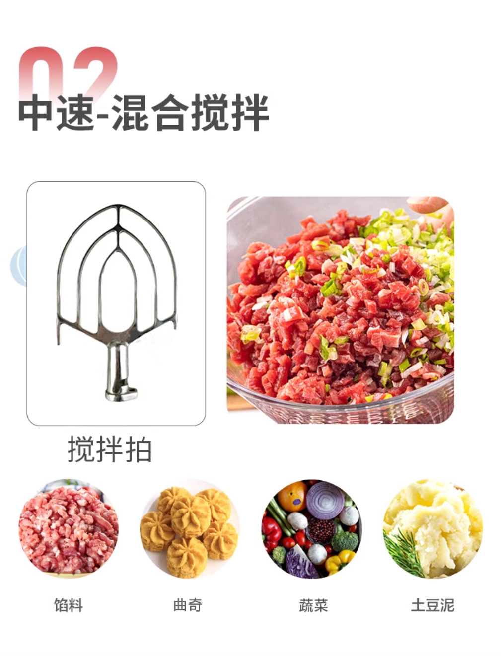 B20F/B25F/B30E mixer, egg beater, cake flour mixer, multi-functional cream machine pic 9