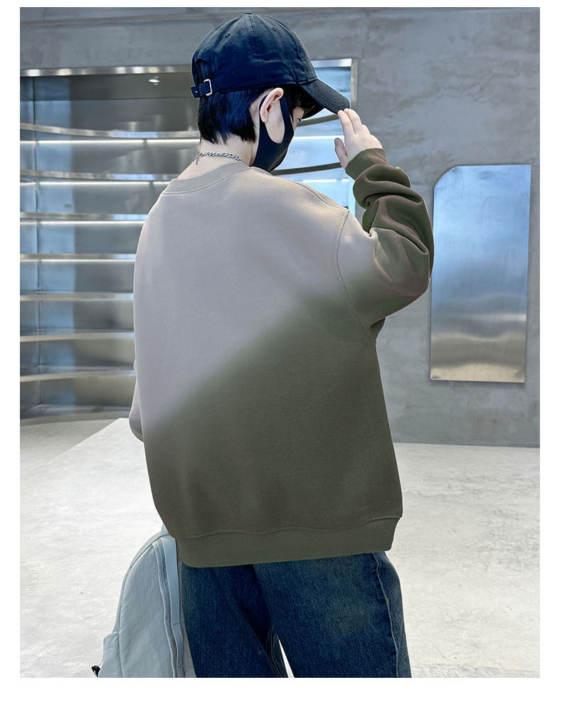 男童卫衣长袖秋装扎染新款字母印花学生帅气中大童春秋季上衣男孩详情16