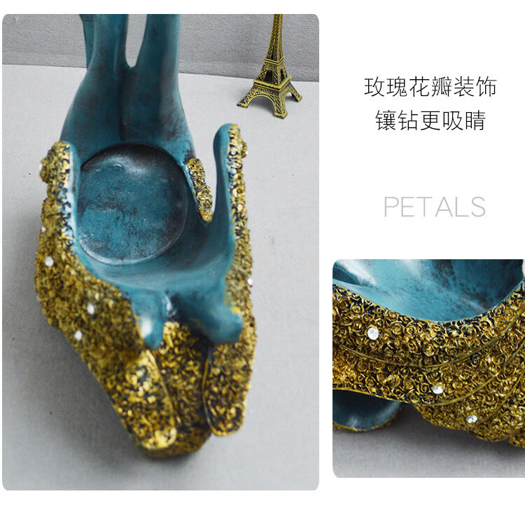 跨境情侣天鹅红酒架桌面摆件欧式酒架酒柜客厅装饰品礼物详情6