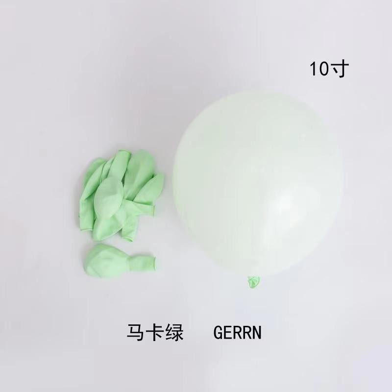 2.2-gram 10-inch matte latex balloons, pearlescent balloons, wedding balloons, party decorations, macarons, arch doors, wedding pic 30