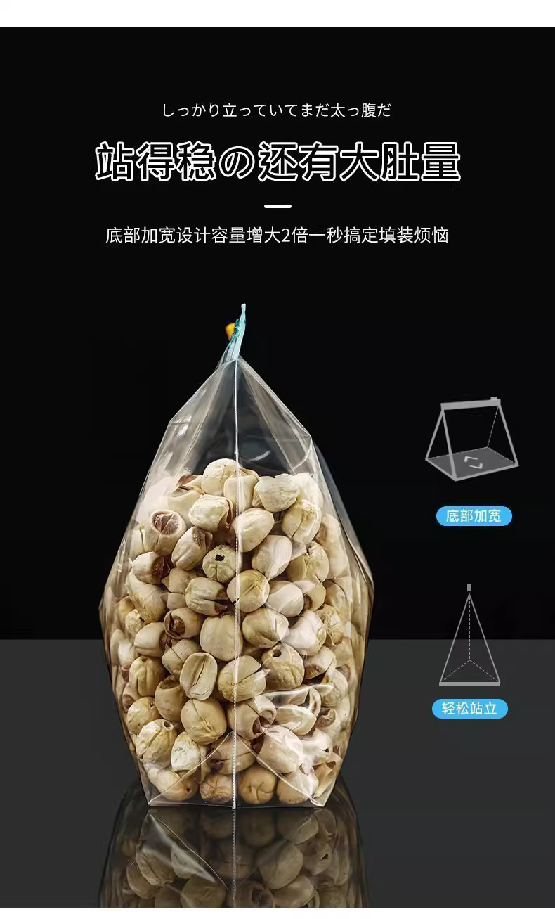 食品级保鲜袋密封袋家用冰箱专用冷冻自封袋水果零食收纳袋拉链式详情12