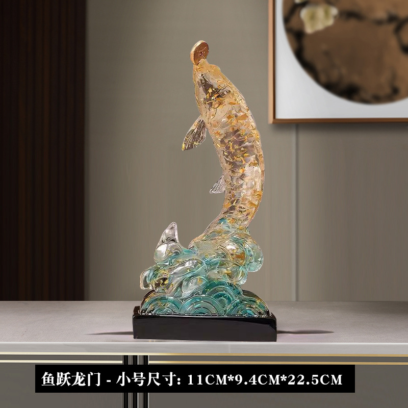 Mengli resin handicraft small ornaments, decorative wealth-attracting ornaments, desktop healing creative gifts, resin handicrafts pic 5