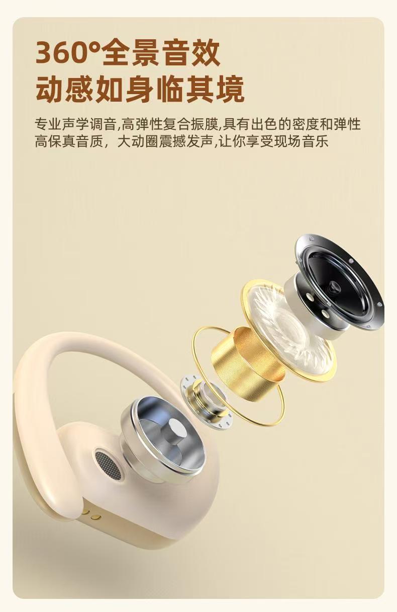 New AI smart translation Bluetooth headphones, Berlin Sound wireless over-ear sports headphones with ultra-long battery life pic 9