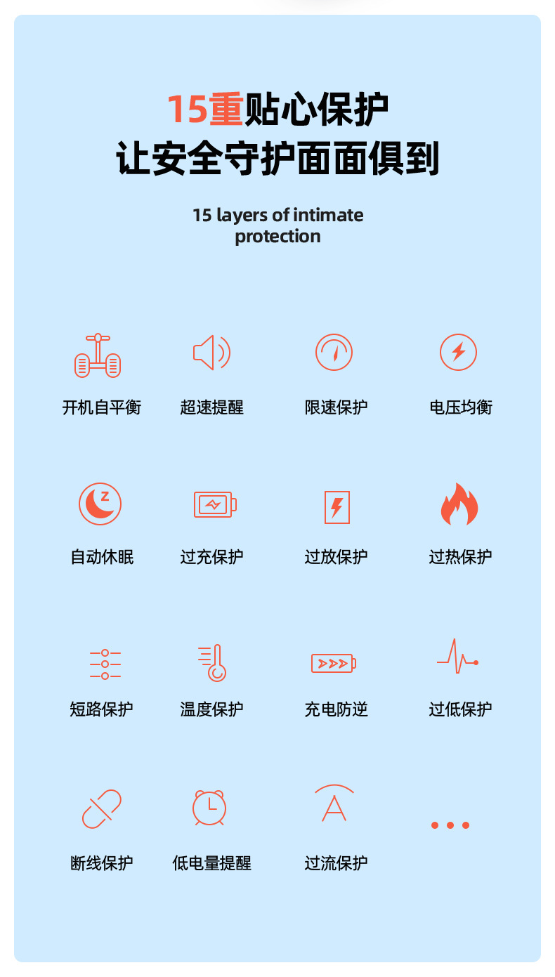 10寸腿控扶手平衡车 儿童成人代步两轮智能体感车 思维电动平衡车详情4