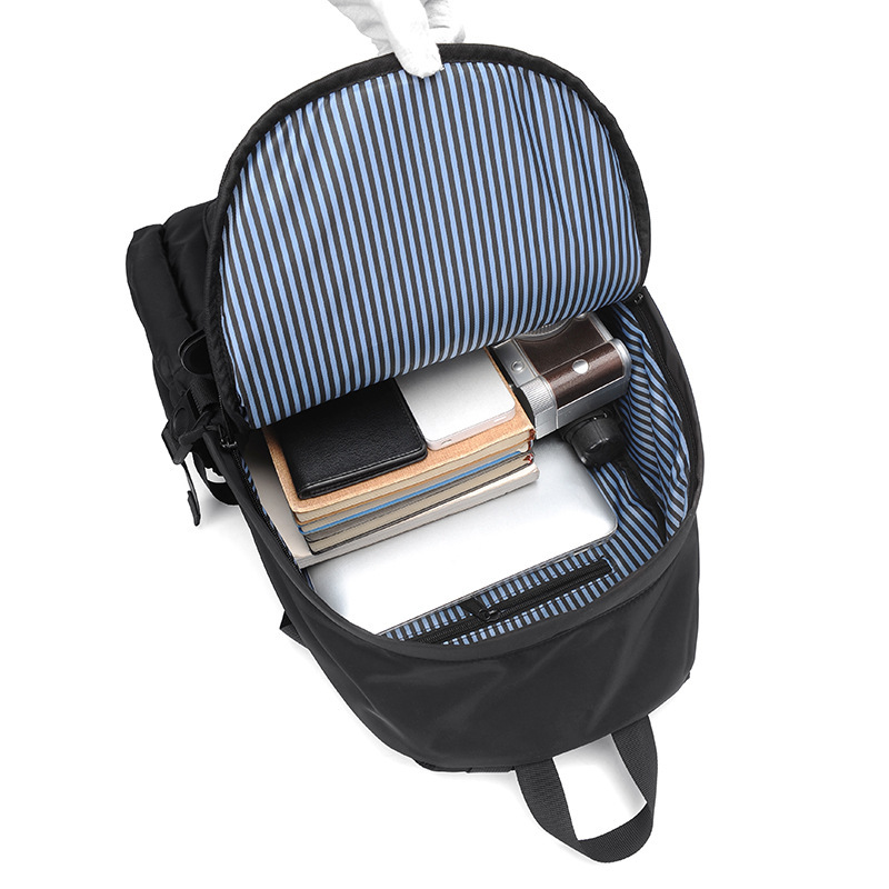 新款双肩背包男户外大容量学生书包可定LOGO轻便摄影包潮牌旅行包详情35