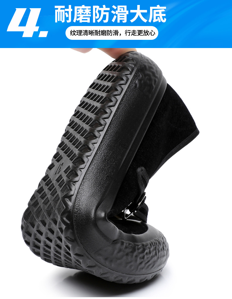 老北京布鞋女厚底工作鞋轻便软底上班黑布鞋酒店礼仪舞蹈鞋妈妈鞋详情12
