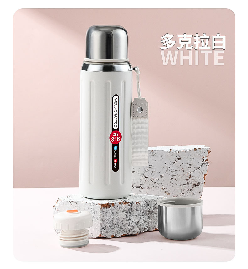 316不锈钢罗马保温保冷杯 高颜值大容量水杯泡茶便携杯子活动礼品详情16
