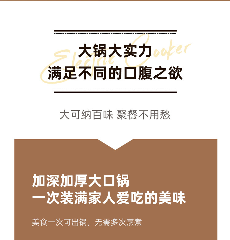 小黄鸭双柄电热锅多功能蒸煮锅不粘内胆电火锅家用学生宿舍电锅详情7