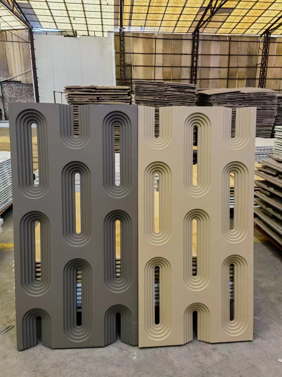 绿生新材料 PU 文化石 双面凯旋门空心砖PU隔断墙轻质文化石构件背景墙绿生新材料详情4