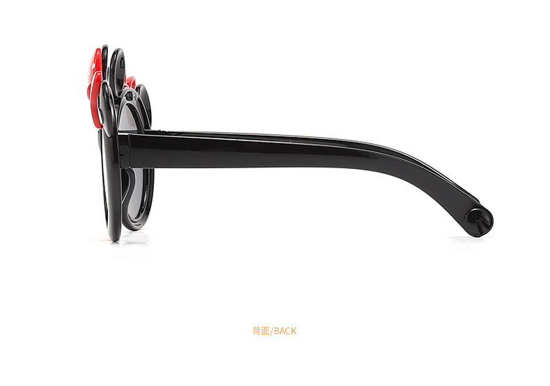 2024新款儿童太阳镜 个性女童蝴蝶结造型眼镜 时尚可爱卡通小熊墨镜详情8