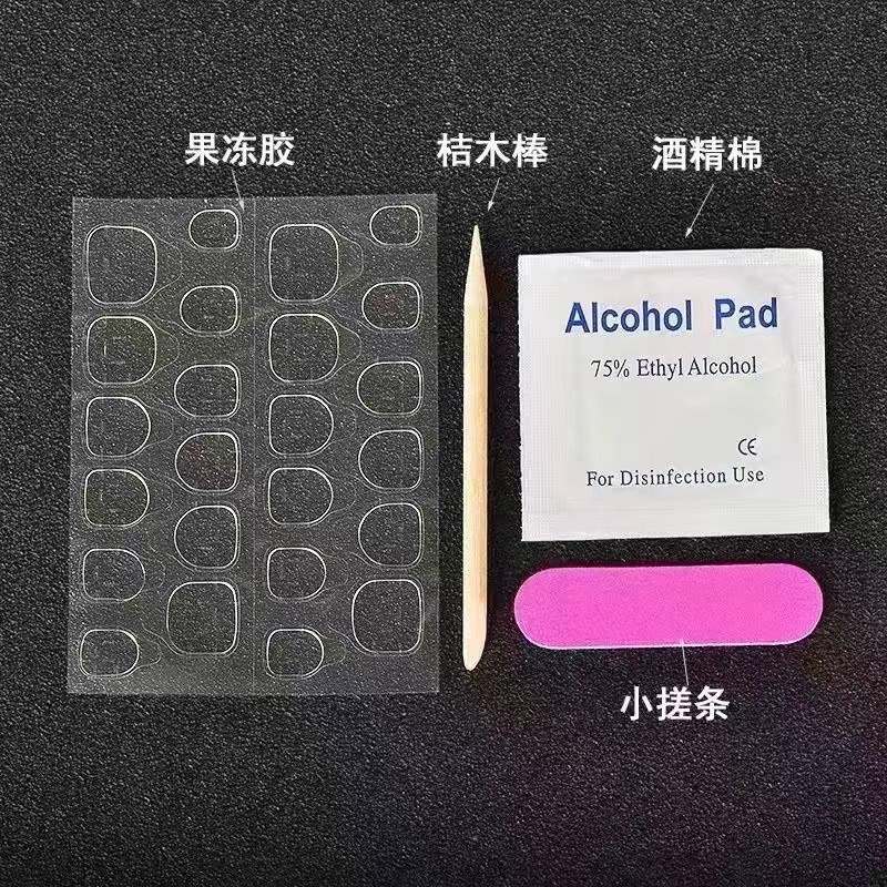 Nail patches, false nails, 2024 new style whitening nail patches, popular wearable nail patches, wearable detachable nail patches pic 2